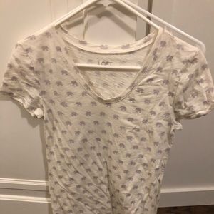 Loft elephant t-shirt